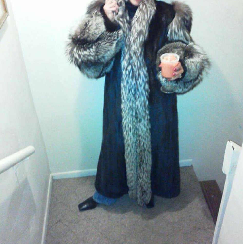 Mink coat